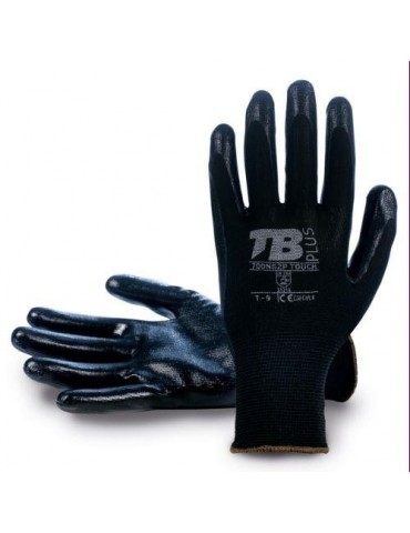 GUANTE POLIESTER S/COSTURAS NEGRO 700NG2P TOUCH-7