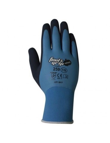 GUANTE NYLON/LATEX FEEL&GRIP SPLASH B259/7