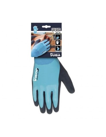 GUANTE NYLON/LATEX FEEL&GRIP SPLASH H259/8