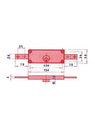 CERRADURA PUERTA METALICA 5511 HZ LINCE