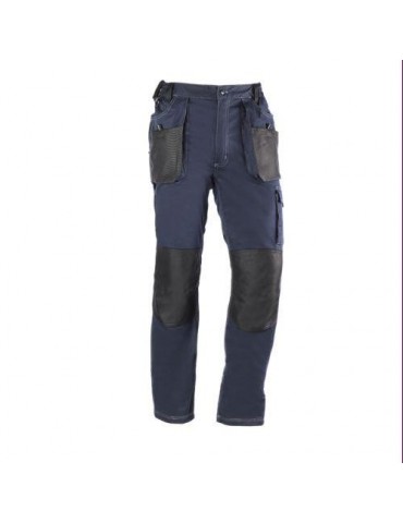 PANTALON MULTIBOLSILLOS FLEX MARINO/NEGRO 181/3XL