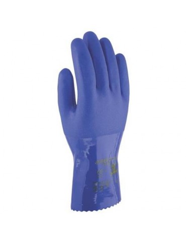 GUANTE PVC ANTIDESLIZANTE SUPER OIL-28 T-8