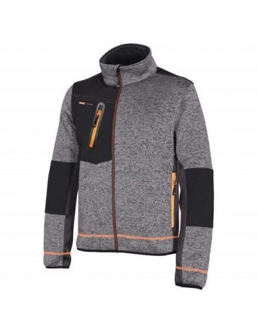 CHAQUETA ISSA LINE REVENGE GRIS T-XL 8881B
