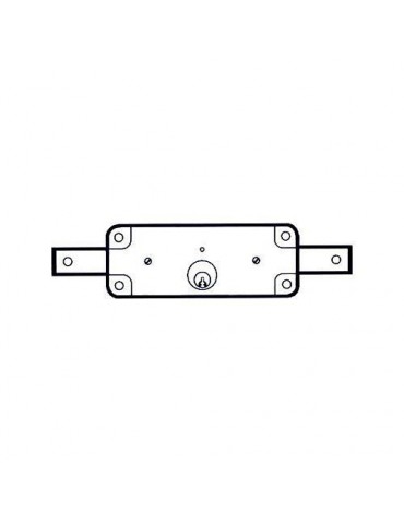 CERRADURA PUERTA METALICA 1511-AV MCM