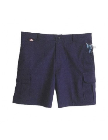 BERMUDA MULTIBOLSILLOS AZUL-MARINO TALLA M
