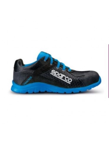 ZAPATILLA PRACTICE NRAZ S1P SRC NEGRA/AZUL T-46