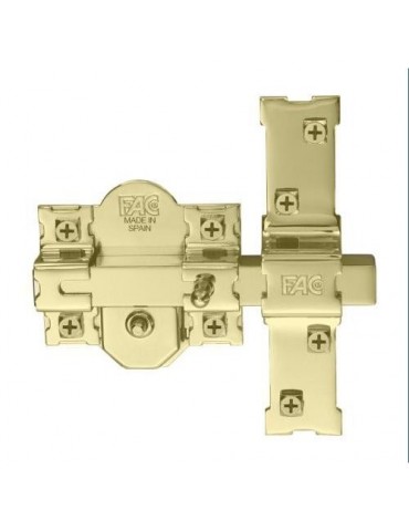 CERROJO 301-R 80 DORADO 01112