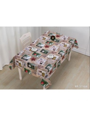 MANTEL CONFECCIONADO SUPRATEX NAVIDAD 09 1.40X1.40