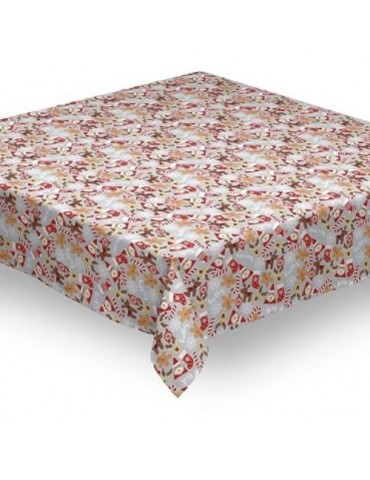 MANTEL CONFECCIONADO PVC NAVIDAD 9 140X140CM
