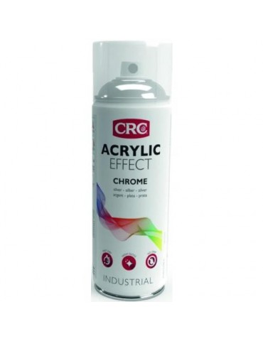 PINTURA SPRAY ACRILICA EFECTO CROMO PLATA 400ML