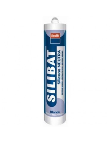 SILICONA NEUTRA 300 ML. BLANCA SILIBAT