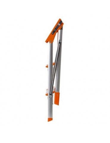 TABURETE ALUMINIO 2 PELDAÑOS+PLATAFORMA BA310