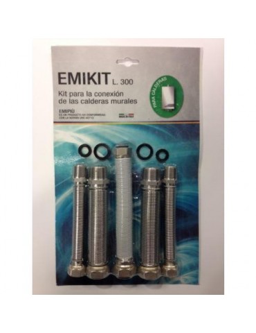 KIT CONEXION ESPIROMETALICO CALENTADORES/CALDERAS