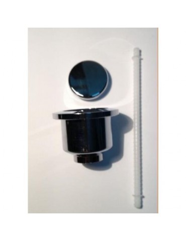 PULSADOR DESCARGADOR SIMPLE CORTO ENRASADO