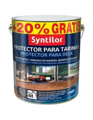 PROTECTOR TARIMAS ULTRA PROTEC 6L MADERA NATURAL