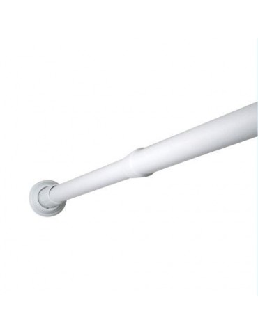 BARRA CORTINA BAÑO RECTA EXTENSIBLE 110-190