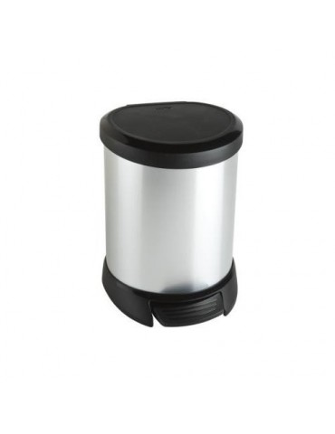 CUBO 5 L. CON PEDAL DECOBIN PLATA185376