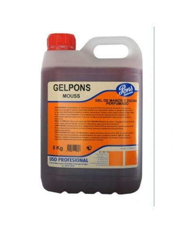 GEL MANOS PERFUMADO MOUSS 5 L. 14260