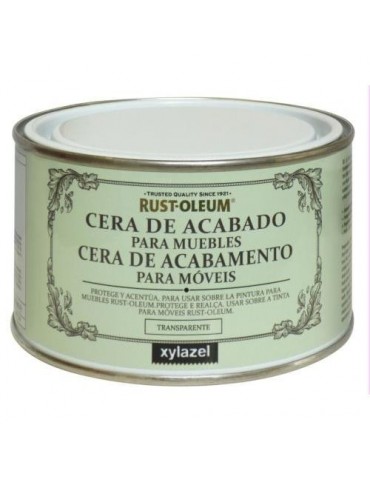 CERA ACABADO MUEBLES TRANSPARENTE RUSTOLEUM 400ML.