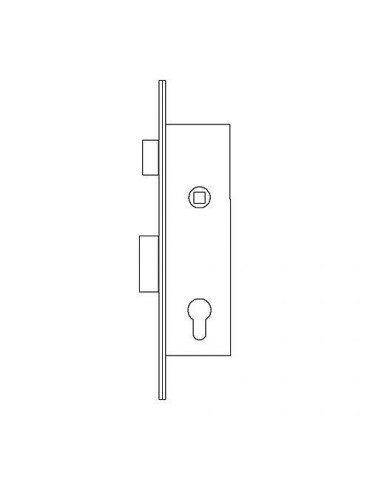 CERRADURA PUERTA METALICA 2200/15/HZ TESA