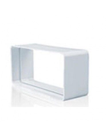 EMPALME PVC RECTAN.TUBO EXTRACCION 150X75MM.0810-B