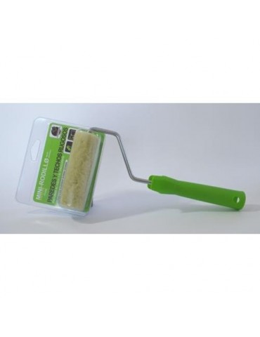 MINI RODILLO HILO VERDE PORO