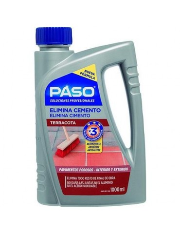 PASO ELIMINA CEMENTO TERRACOTA POROSO 1L