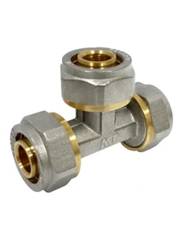 ENLACE COMPRESION T MULTICAPA DN16