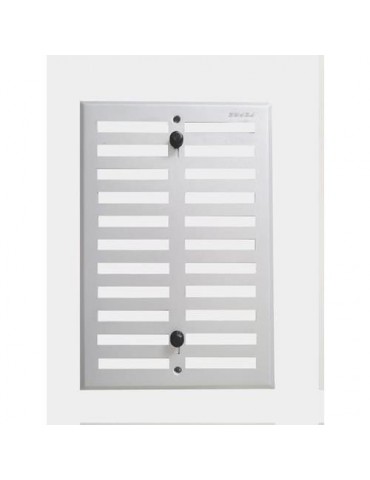 REJILLA REGULABLE BLANCA POLIEST. 17X25 004732