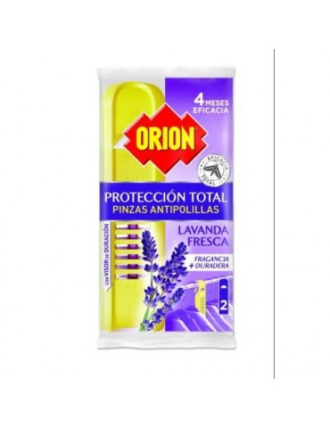 PINZA ANTIPOLILLAS LAVANDA 2 UNIDADES 31542