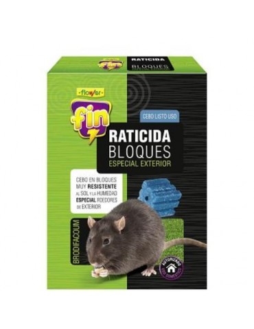 RATICIDA BLOQUES BRODIFACOUM 250GR 1-20621