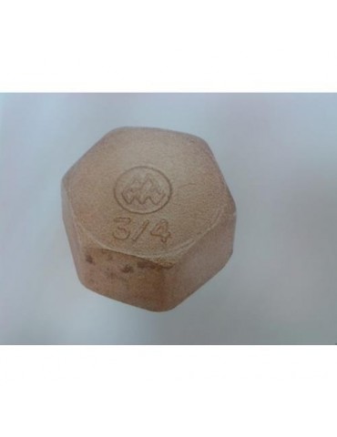 TAPON HEMBRA LATON 3/4" 362.003