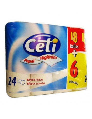 ROLLO PAPEL HIGIENICO CELULOSA (PACK-24)