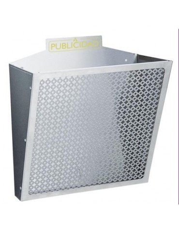 CESTA PUBLICIDAD PLATA E-2312