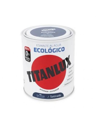 ESMALTE AL AGUA ECO GRIS MEDIO 750ML