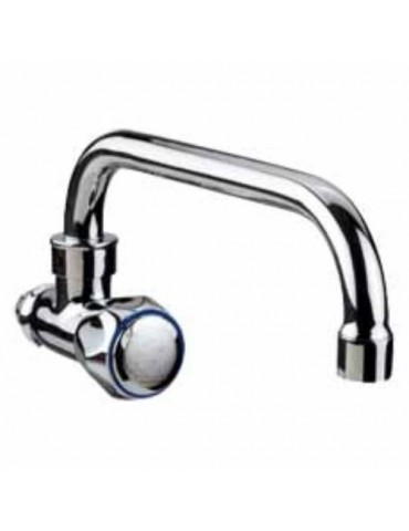 GRIFO FREGADERO GIRATORIO CAÑO HORIZ. 22 CM. 65902