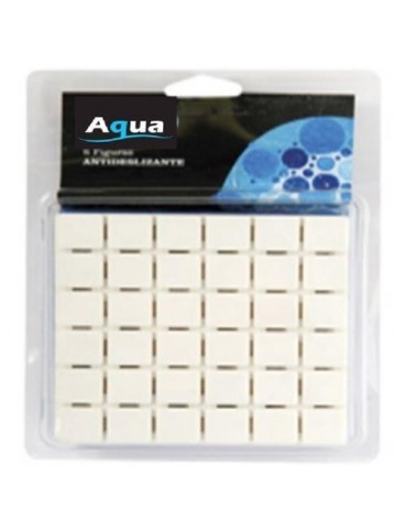 ANTIDESLIZANTES AZUL BLANCO (6-UNID) AQUA