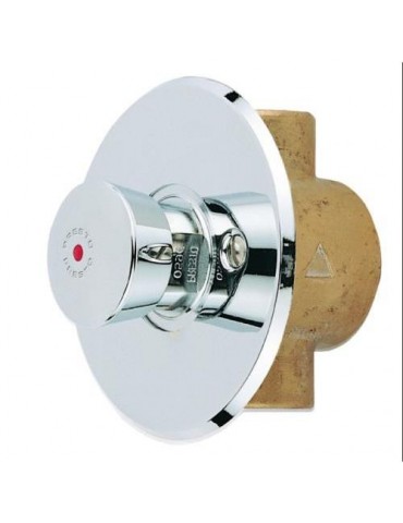 GRIFO EMPOTRAR LATON 55 1/2' TEMPORIZADO CROMO