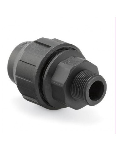 ENLACE MIXTO ROSCA MACHO PP PARA PE 25MM-3/4'