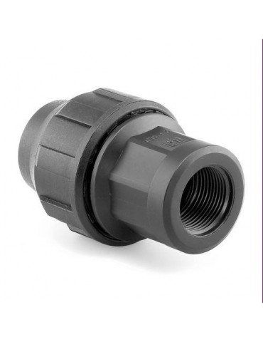 ENLACE MIXTO ROSCA HEMBRA PP PARA PE 25MM-3/4'