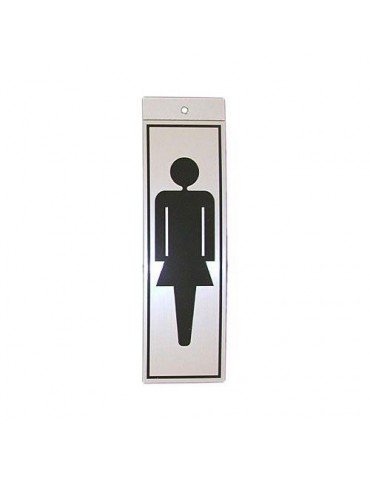 SILUETA ALUMINIO FIGURA SEÑORA 030
