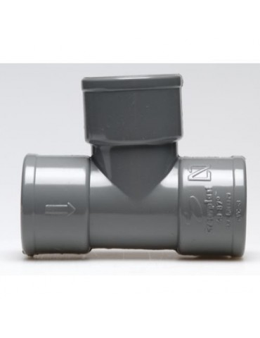 ENLACE T HEMBRA PVC EVACUACION 40 MM