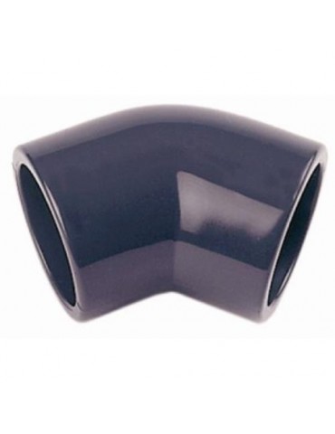ENLACE CODO 45º HEMBRA PVC PRESION 25 MM