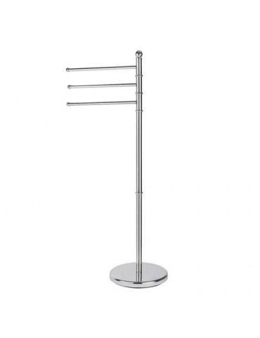 TOALLERO SUELO METAL INOX 3 BRAZOS 61562