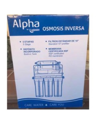 EQUIPO OSMOSIS INVERSA 5 ETAPAS CON BOMBA
