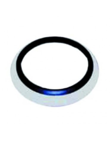 ROSETON EMBELLECEDOR GOMA Ø110MM.BLANCO INT/EXT.