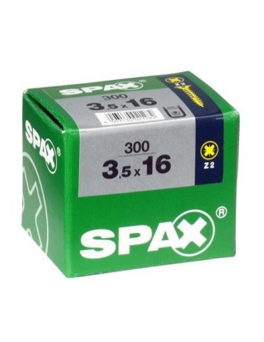 TORNILLO SPAX C/PL POZI BRICO. 3.5X16 C/300 UDS