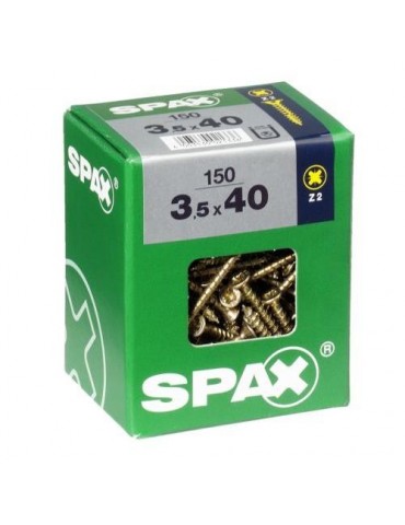 TORNILLO SPAX C/PL POZI BRICO. 3.5X35 C/50 UDS