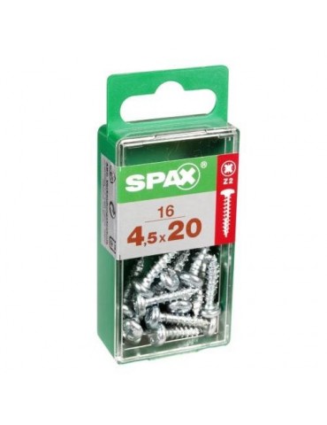 TORNILLO SPAX C/RDA POZI WIROX 4.5X20 C/16 UDS
