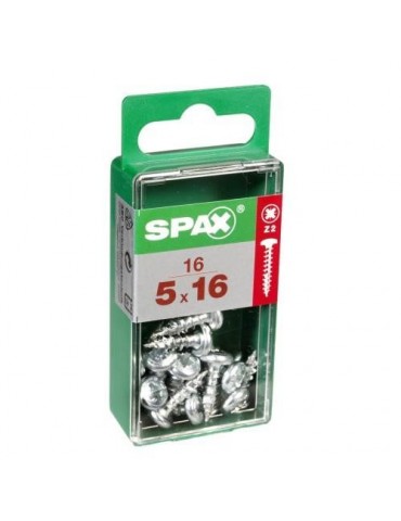 TORNILLO SPAX C/RDA POZI WIROX 5.0X16 C/16 UDS